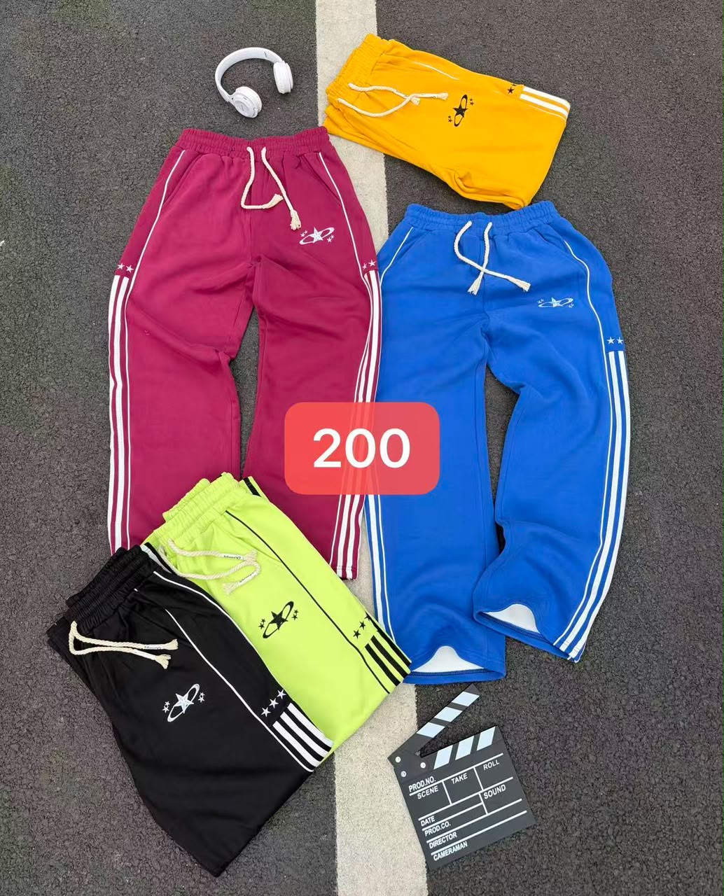 Striped Track Joggers